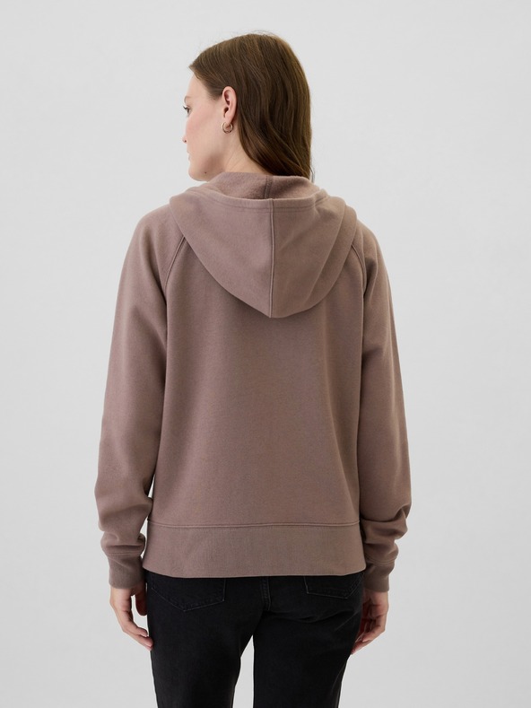 GAP Logós pulóver fleece anyaggal GAP