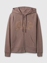 GAP Logós pulóver fleece anyaggal GAP