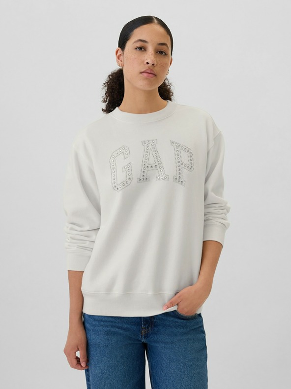 GAP Oversize polár pulóver GAP