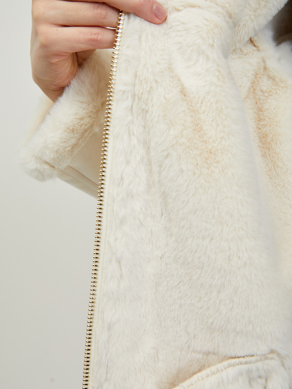 Orsay ORSAY krémszínű női velúr dzseki