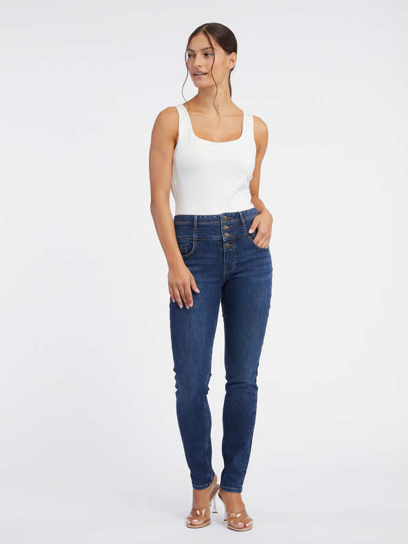 Orsay ORSAY sötétkék skinny fit női farmer