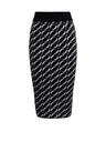 Orsay ORSAY fehér-fekete női mintás pulóver szoknya
