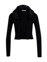 Orsay Fekete ORSAY női kardigán műszőrmével