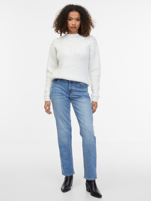 Orsay ORSAY fehér női pulóver