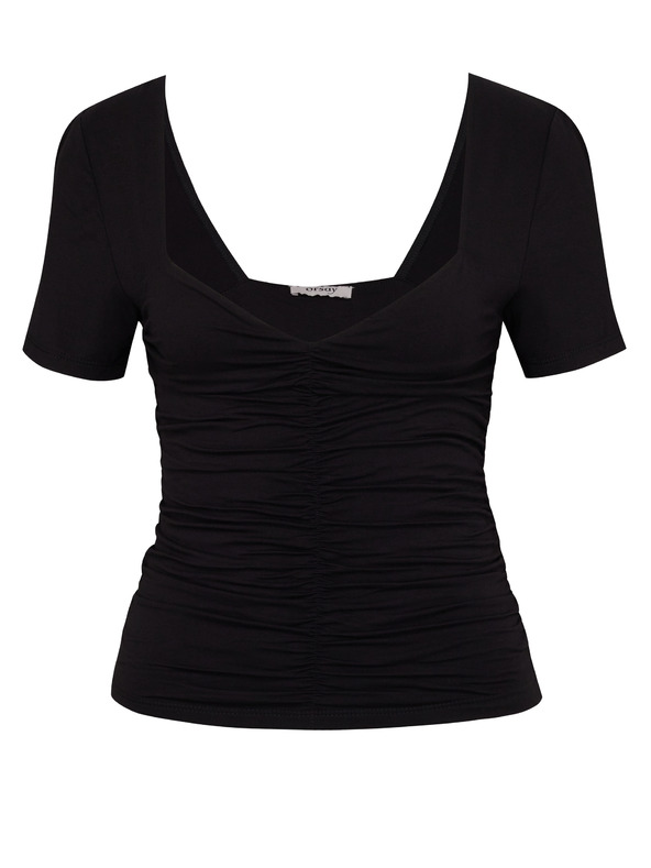 Orsay ORSAY fekete női rövid ujjú póló