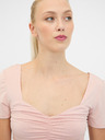 Orsay ORSAY világos rózsaszín női póló rövid ujjal