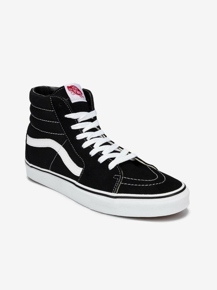 Vans Fekete szarvasbőr bokacsizma VANS Sk8-Hi