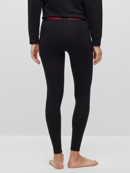 HUGO HUGO női fekete leggings