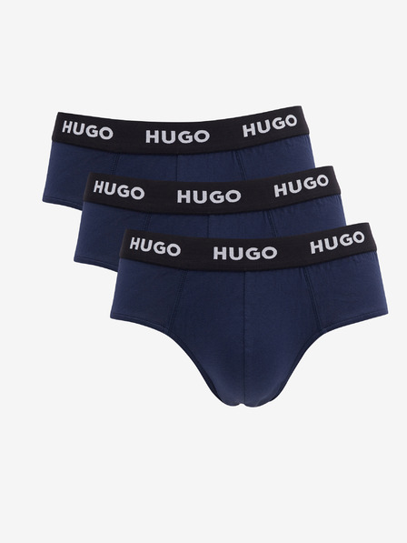 HUGO Három darabos HUGO férfi alsónadrág szett
