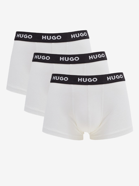 HUGO Három darabos HUGO férfi fürdőnadrág Triplet Pack készlet