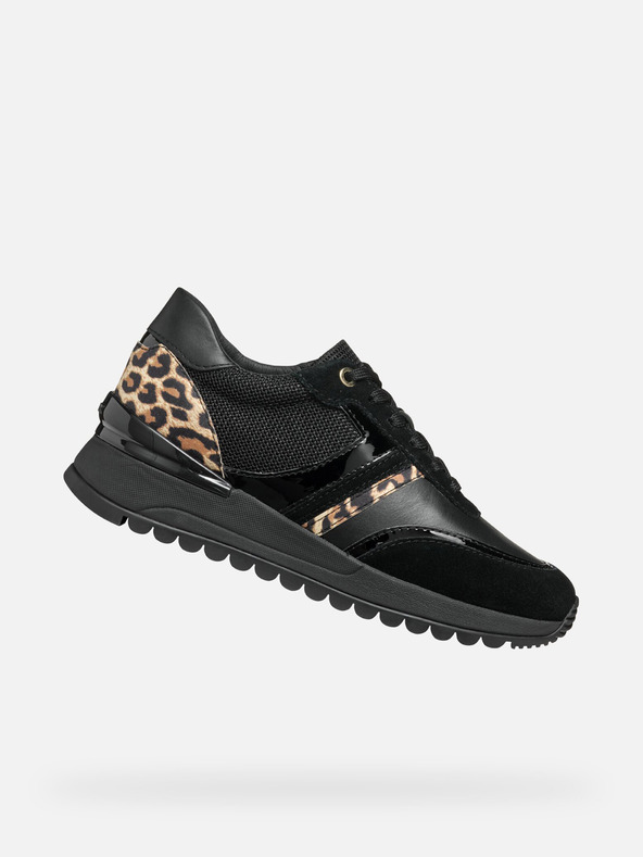 Geox Fekete női Geox Desya tornacipő