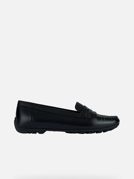 Geox Fekete női Geox Kosmopolis papucs + markolat Geox Kosmopolis loafers