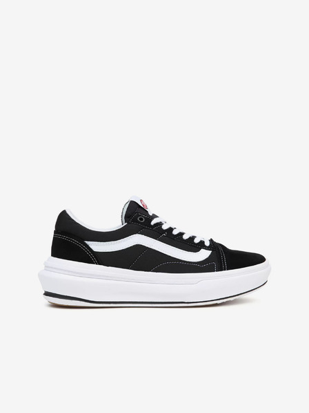 Vans Fekete tornacipő velúr részletekkel VANS