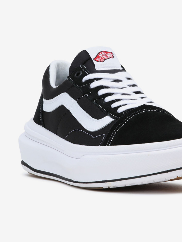 Vans Fekete tornacipő velúr részletekkel VANS