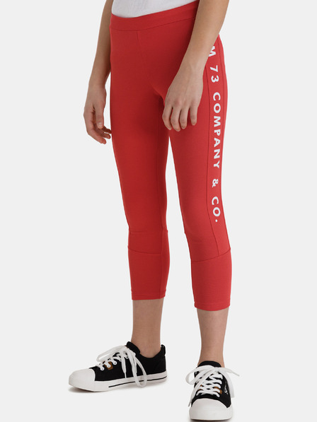Sam 73 Piros színű, nyomtatott lány leggings SAM 73