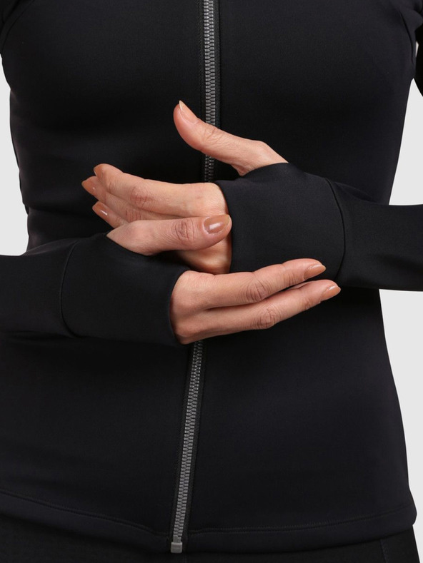 Kilpi Kilpi LAJEN-W Női kapucnis pulóver Fekete