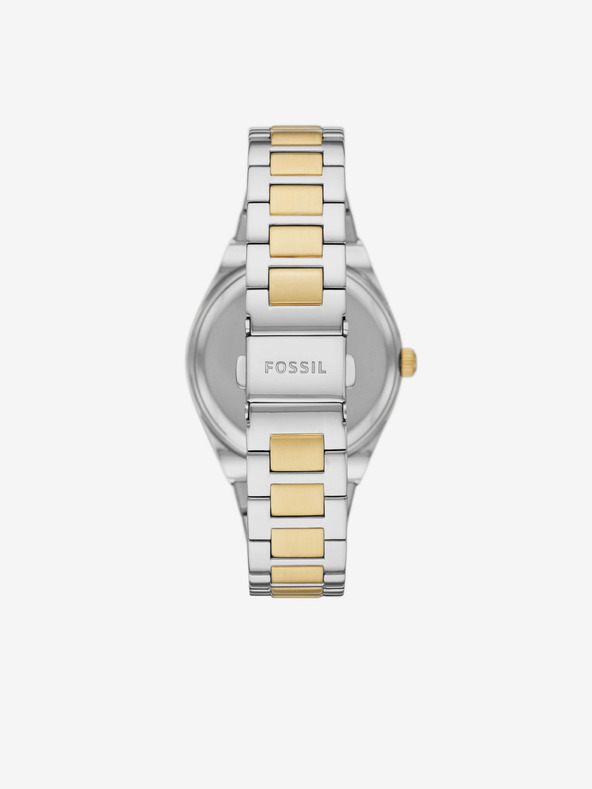 Fossil Ezüst arany női Fossil Scarlette karóra