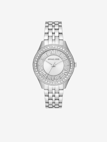 Michael Kors Ezüst női Michael Kors Harlowe óra