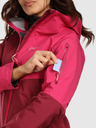 Kilpi Női Hardshell vízálló dzseki Kilpi MAMBA-W Sötétvörös