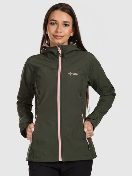 Kilpi Kilpi RAVIA-W női softshell dzseki sötétzöld