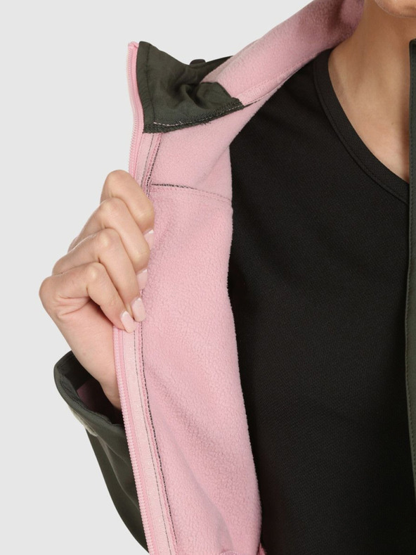 Kilpi Kilpi RAVIA-W női softshell dzseki sötétzöld