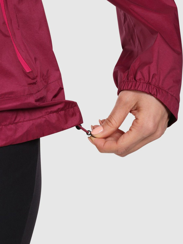Kilpi Kilpi Női HURRICANE-W Hardshell Outdoor dzseki Sötétvörös