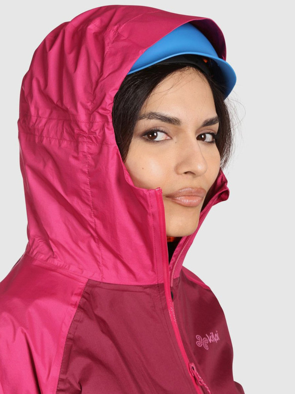 Kilpi Kilpi Női HURRICANE-W Hardshell Outdoor dzseki Sötétvörös