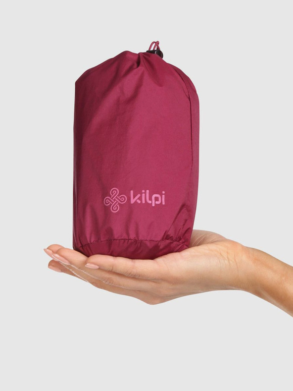 Kilpi Kilpi Női HURRICANE-W Hardshell Outdoor dzseki Sötétvörös