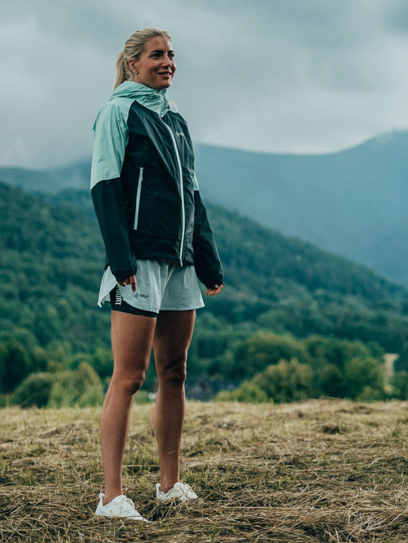 Kilpi Női Hardshell Outdoor dzseki Kilpi HURRICANE-W Sötétzöld