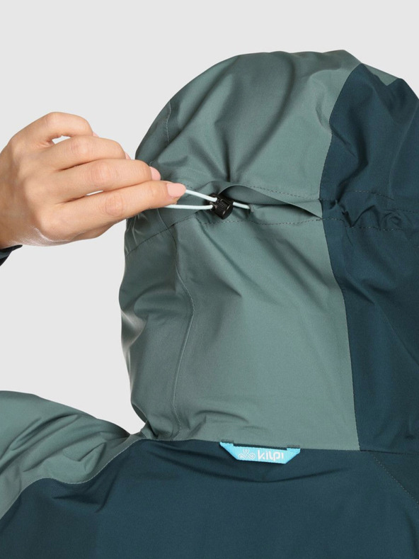 Kilpi Női Hardshell vízálló kabát Kilpi MAMBA-W Sötétzöld