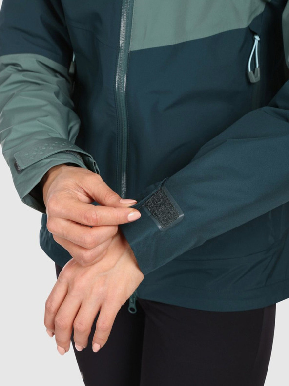 Kilpi Női Hardshell vízálló kabát Kilpi MAMBA-W Sötétzöld