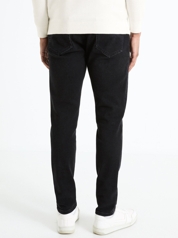 Celio Fekete férfi slim fit farmernadrág Celio C25 Fofine