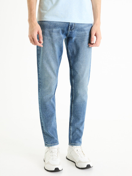 Celio Kék férfi slim fit farmer Celio Dofine