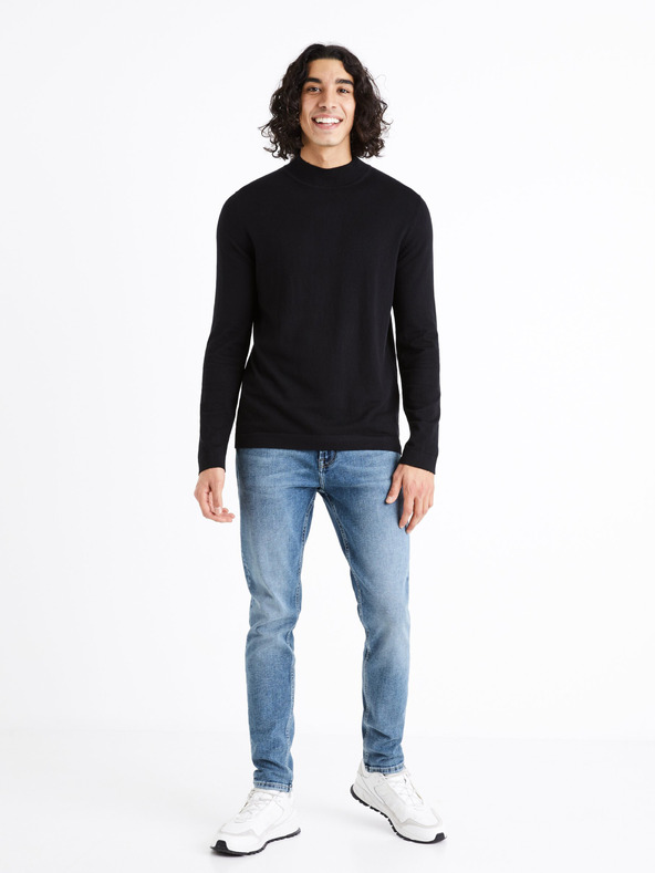 Celio Kék férfi slim fit farmer Celio Dofine