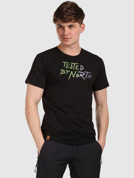 Kilpi Férfi pamut póló Kilpi DISCOVER-M Fekete