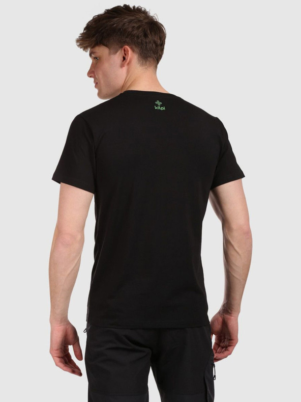 Kilpi Férfi pamut póló Kilpi DISCOVER-M Fekete