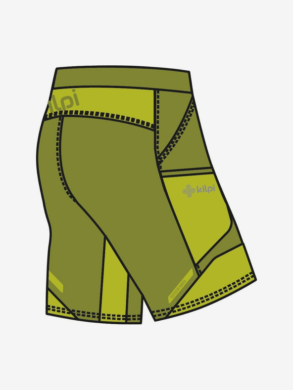 Kilpi Férfi Kilpi BREADY-M rövidnadrág Zöld