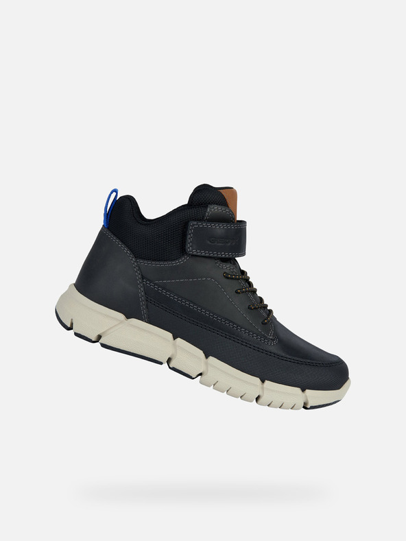 Geox Fekete fiúk Geox Flexyper bokacsizma