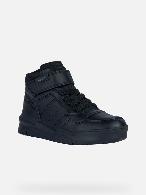 Geox Fekete fiú Geox Perth tornacipő
