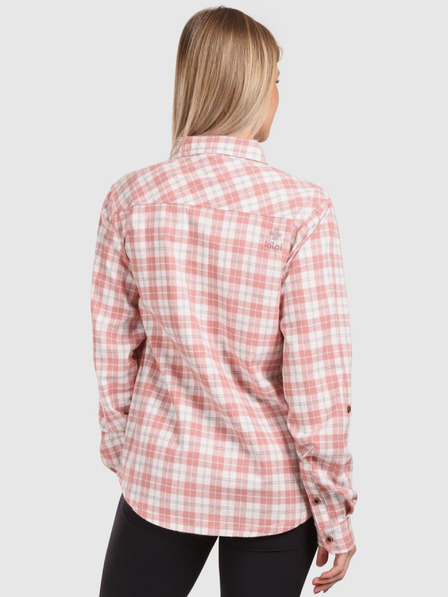Kilpi Női sportos flanel ing Kilpi FLANNY-W Rózsaszín