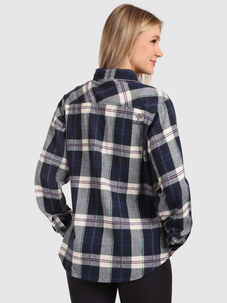 Kilpi Női sportos flanel ing Kilpi FLANNY-W kék