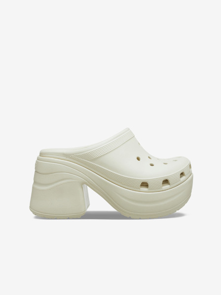 Crocs Krém Női sarokcipő Crocs Siren Clog papucsok