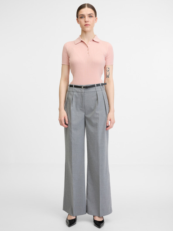 Orsay ORSAY világos rózsaszín női póló rövid ujjal