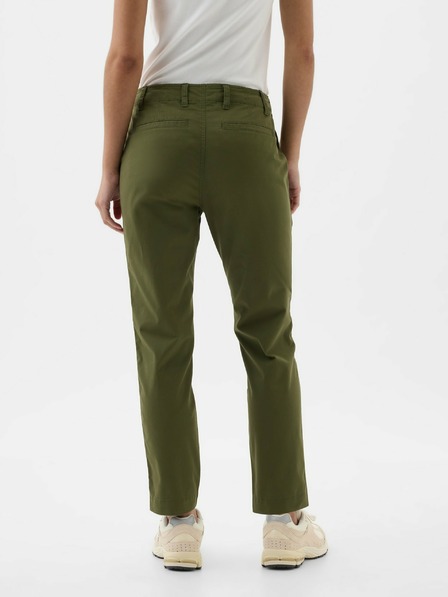 GAP Mid-rise zsebes Downtown Khaki nadrág GAP