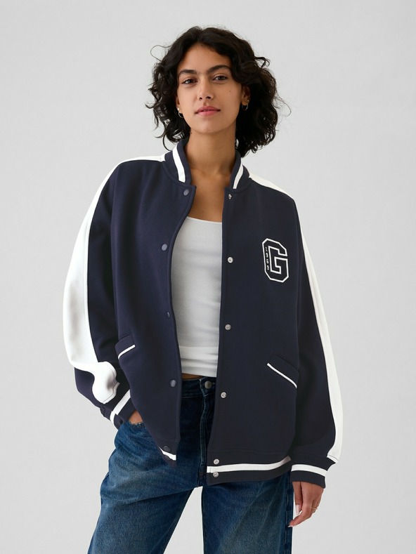 GAP Pamut oversize bomber kabát GAP