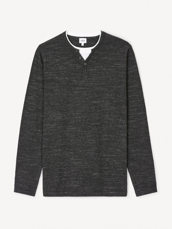 Celio Gelano henley pulóver