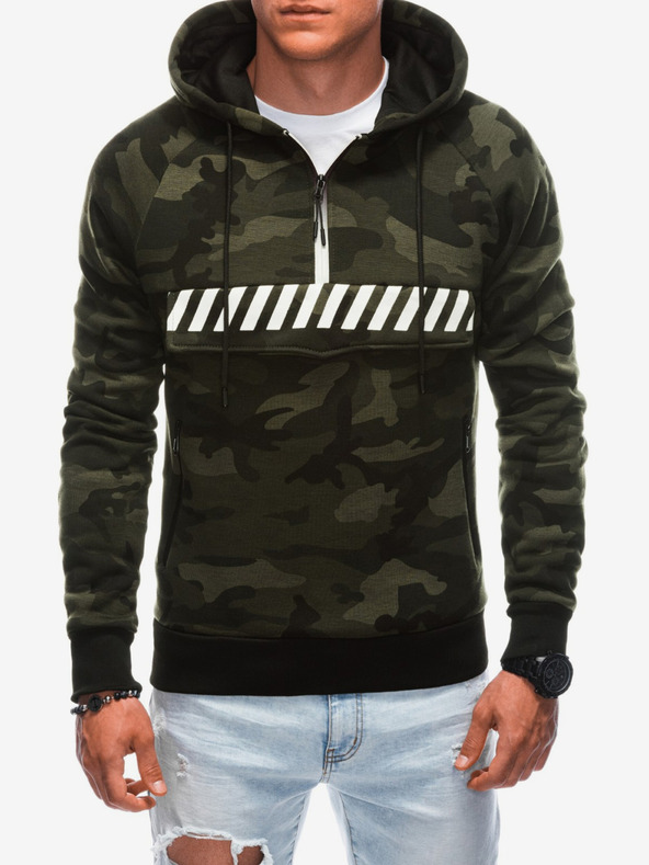 Edoti Férfi kapucnis pulóver Edoti