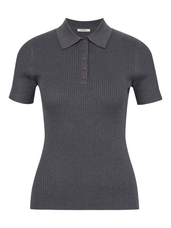 Orsay ORSAY sötétszürke női rövid ujjú póló