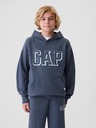 GAP Gyerek pulóver logóval és fleece béléssel GAP