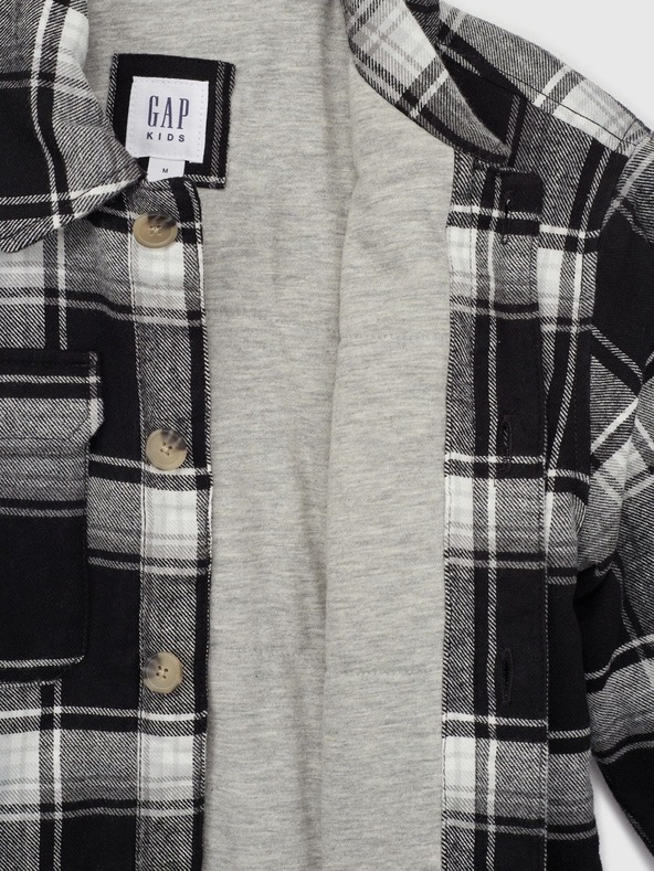 GAP Gyermek flanel ing kabát GAP